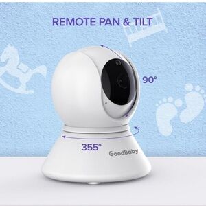 Baby Monitor with Remote Camera Pan-Tilt-Zoom